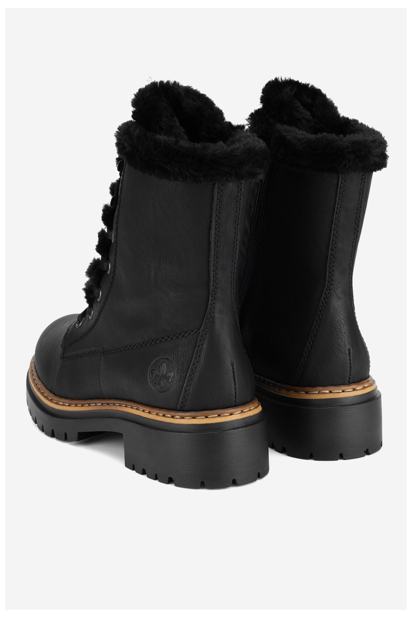 Trzewiki Rieker 72625-00 Czarny