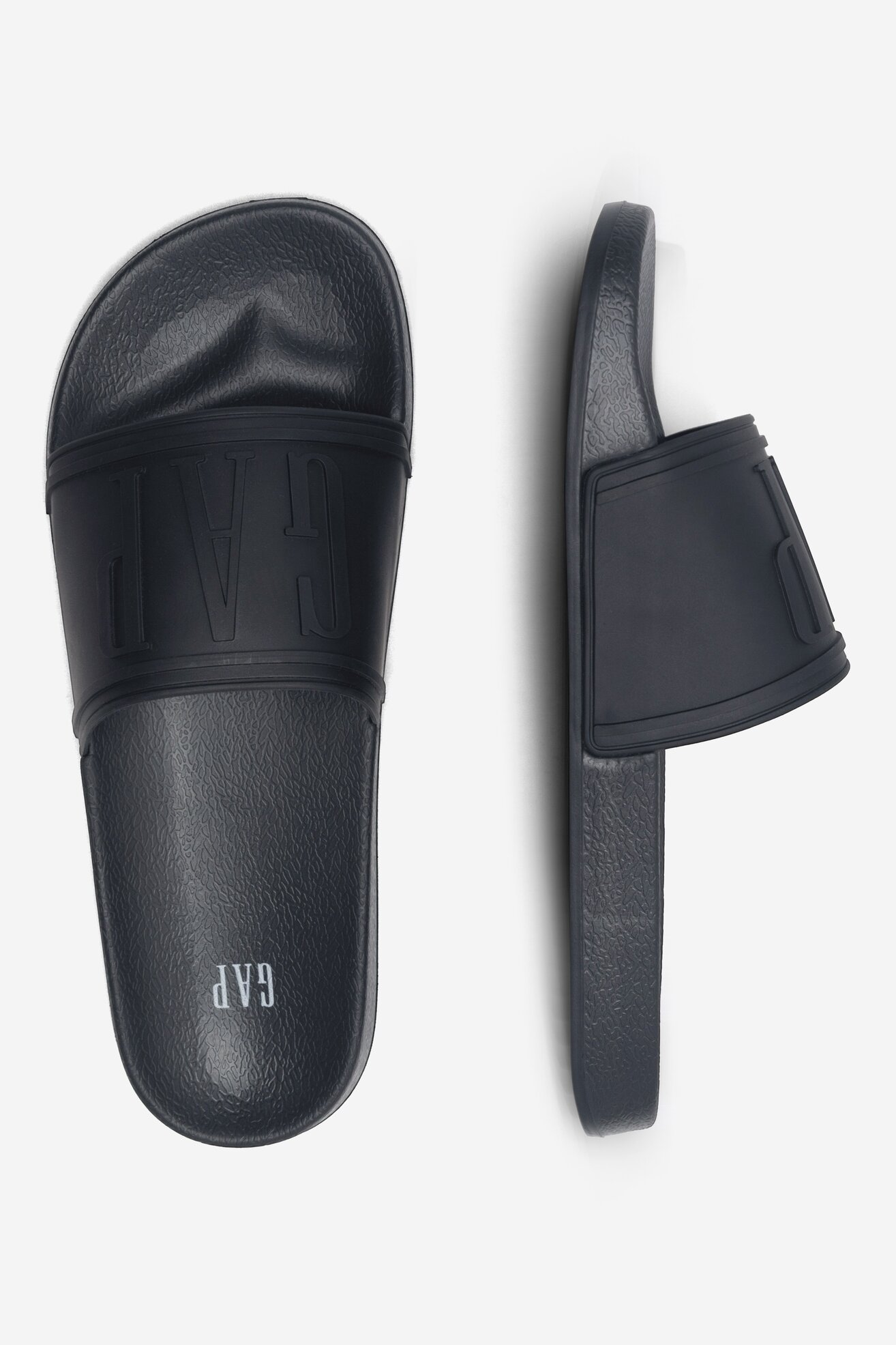 Шльопанець GAP GAQ002F1SMBLCKGP ЧОРНИЙ