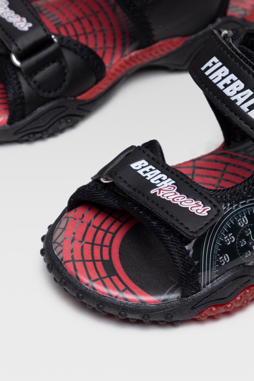 
                Cars - Sandały z printem czarne - 5903698410715