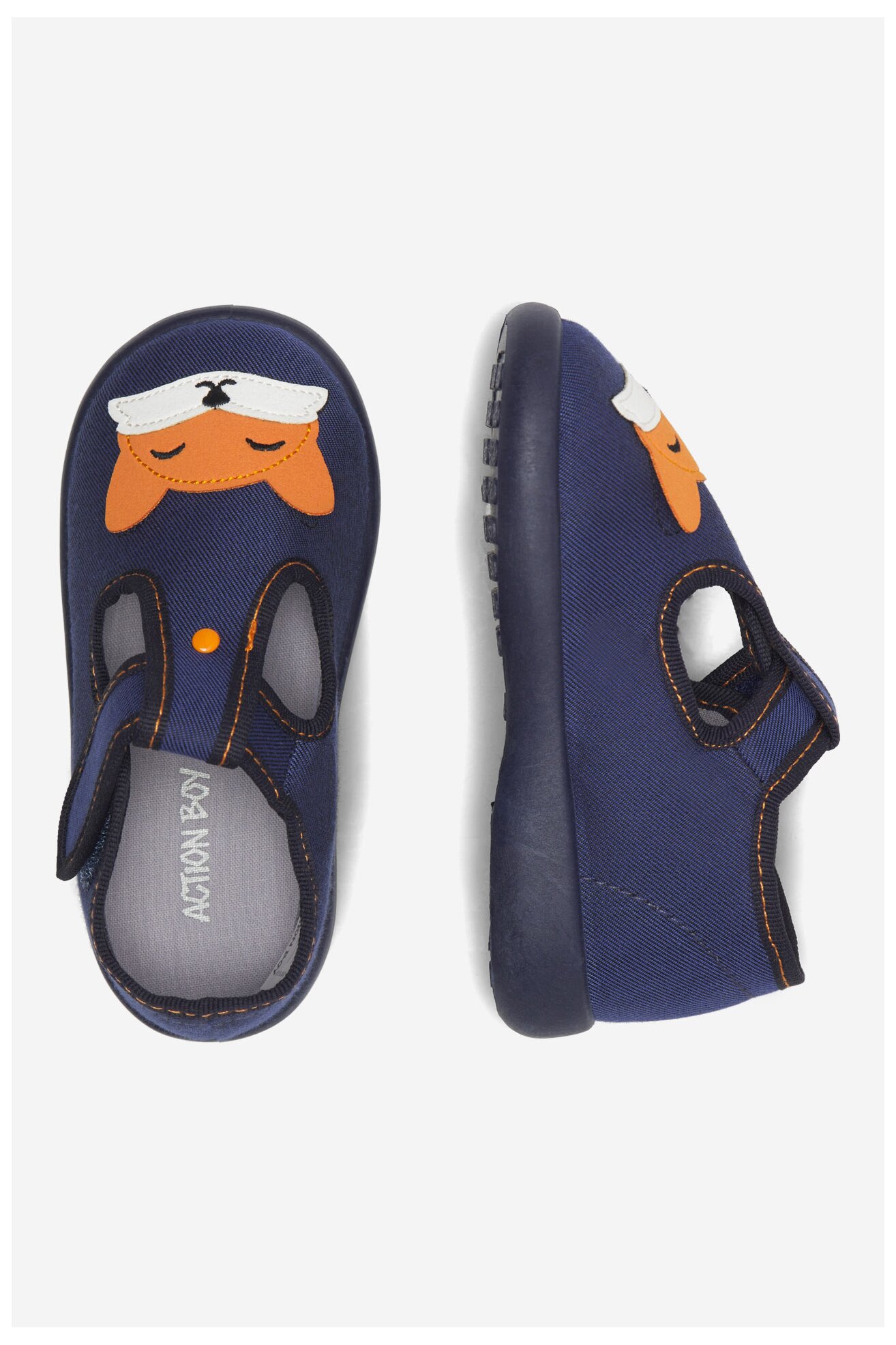 Kapcie Action Boy CM230615-2 Granatowy