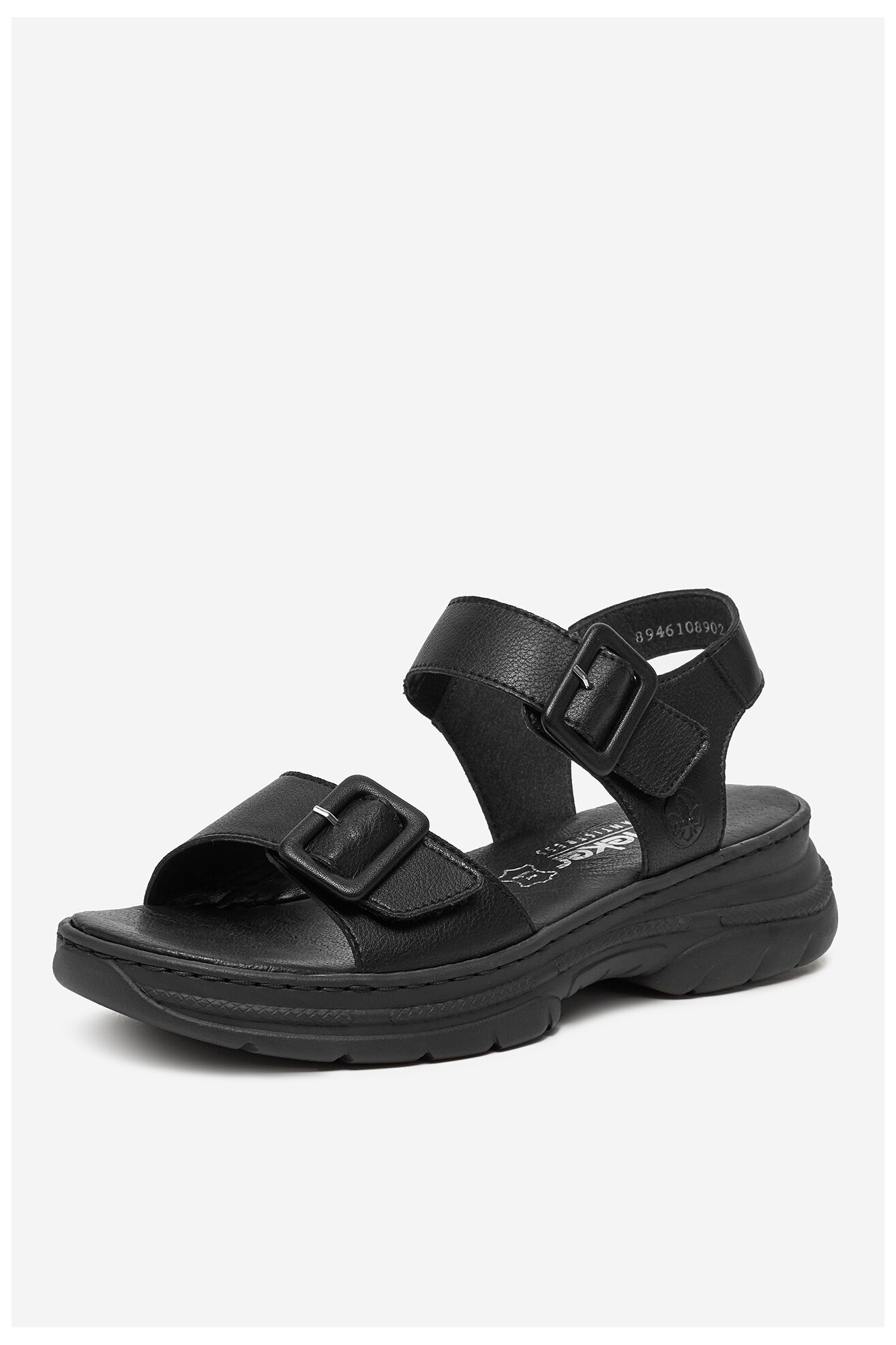 Szandál Rieker 66680-00 FEKETE