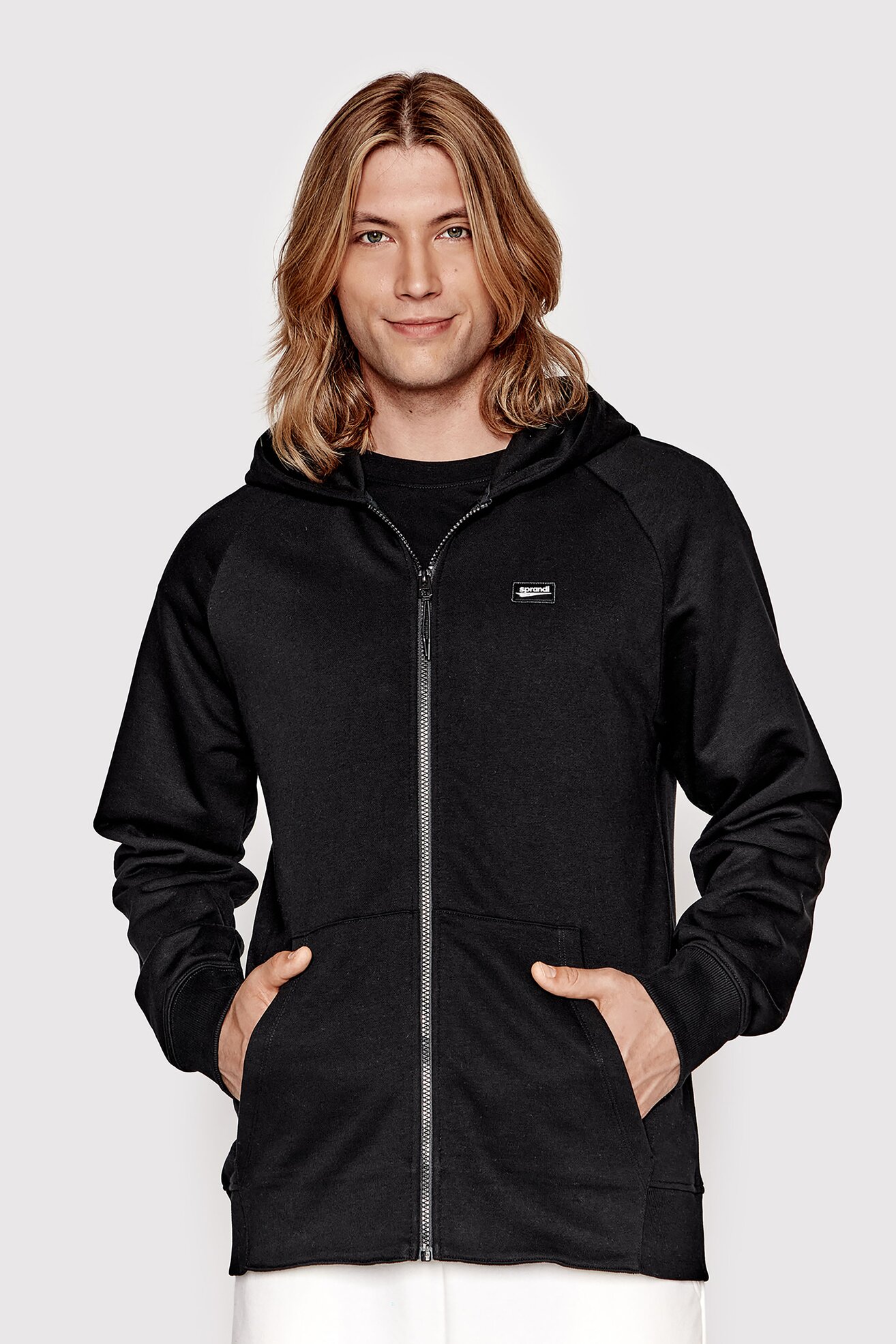 Bluza zip Sprandi SP22-BLMR101 Czarny
