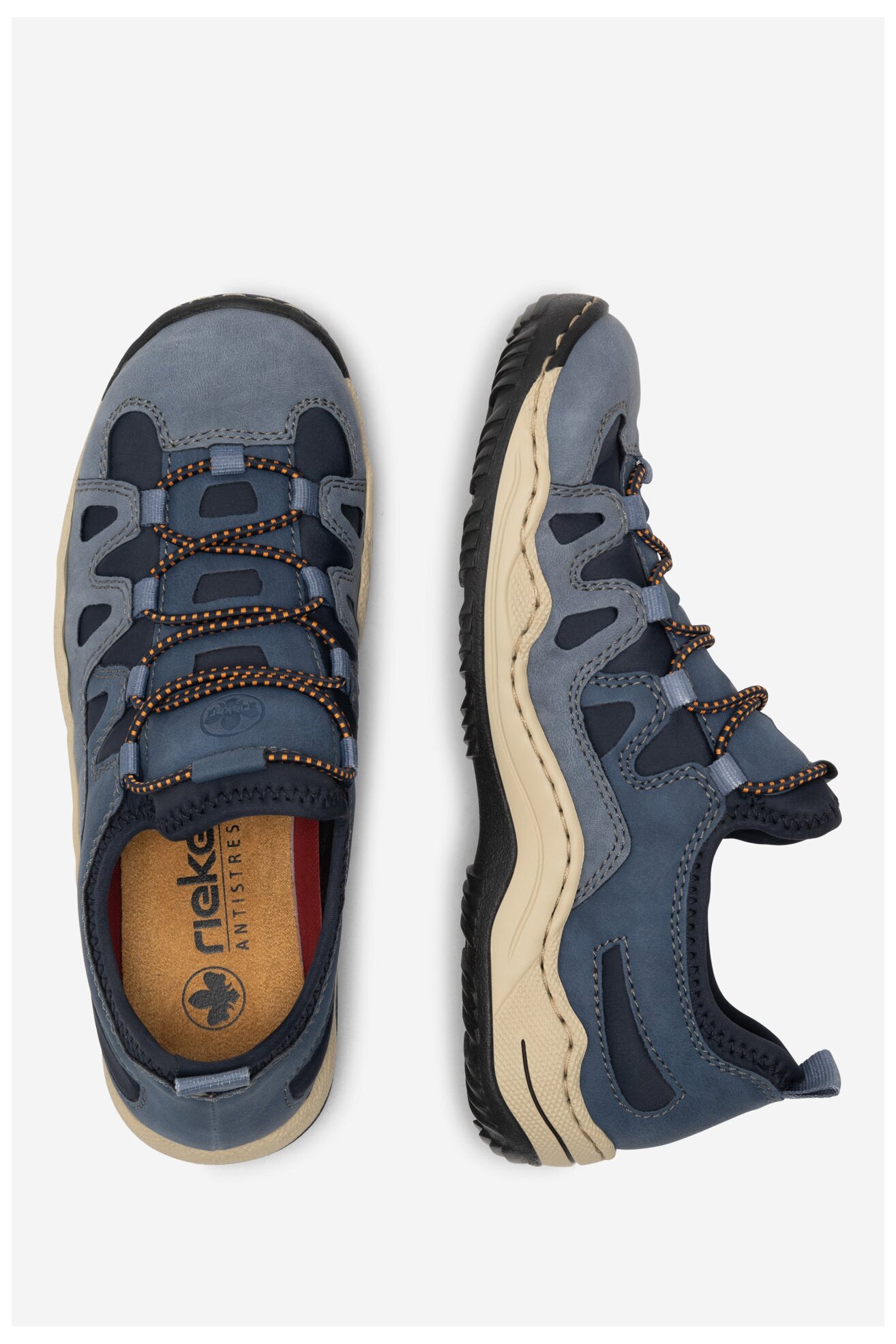 Половинки обувки Rieker L0546-14 СИН