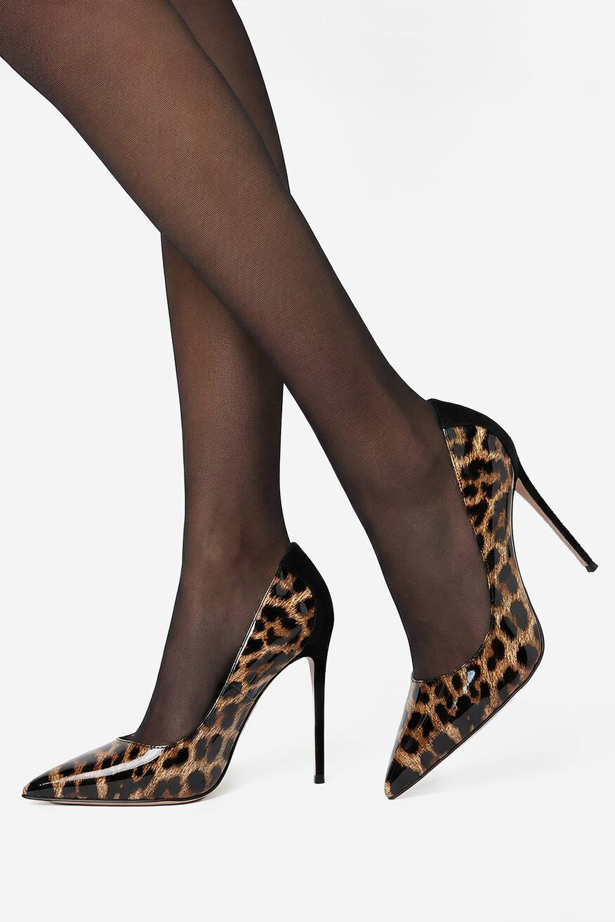 EVA MINGE - Szpilki skórzane - 5906751284698