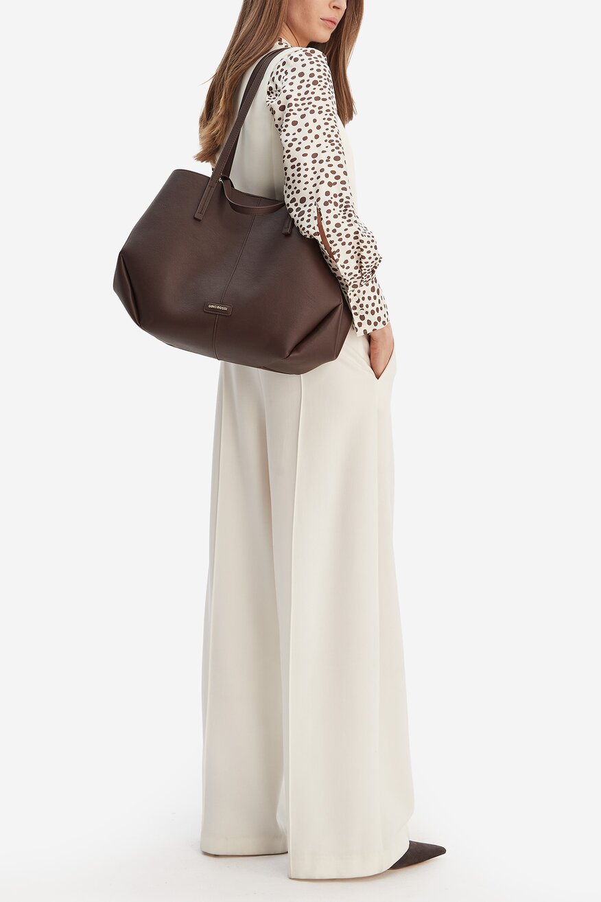 
                Сумка З Ремінцем Gino Rossi ТЕМНО-КОРИЧНЕВИЙ - 5907964030232