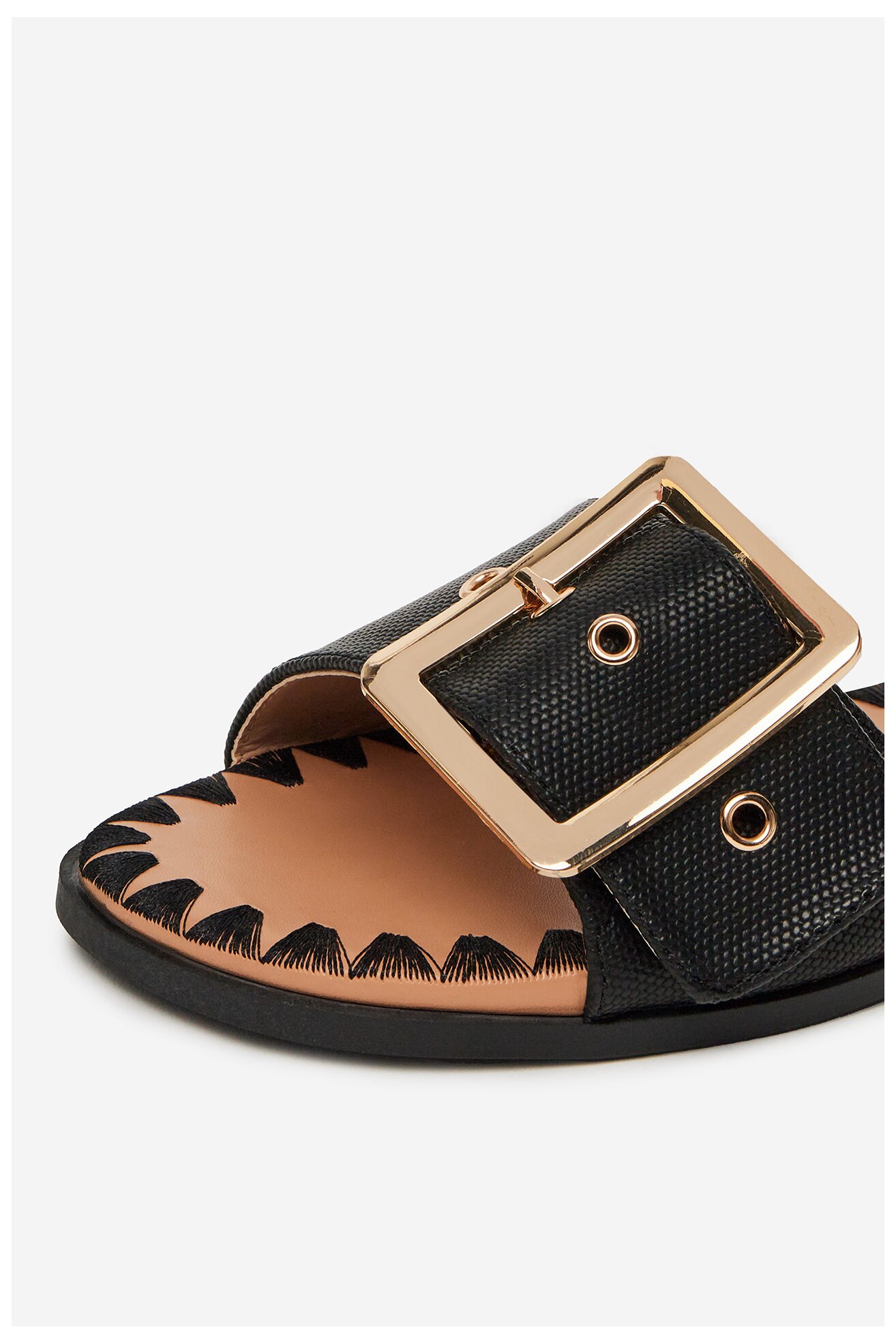 Klapki DeeZee 760-4 Czarny