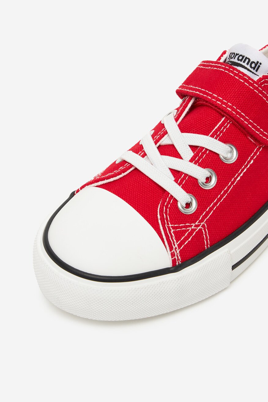 Pantofi pânză Sprandi ROŞU - 5906751302309