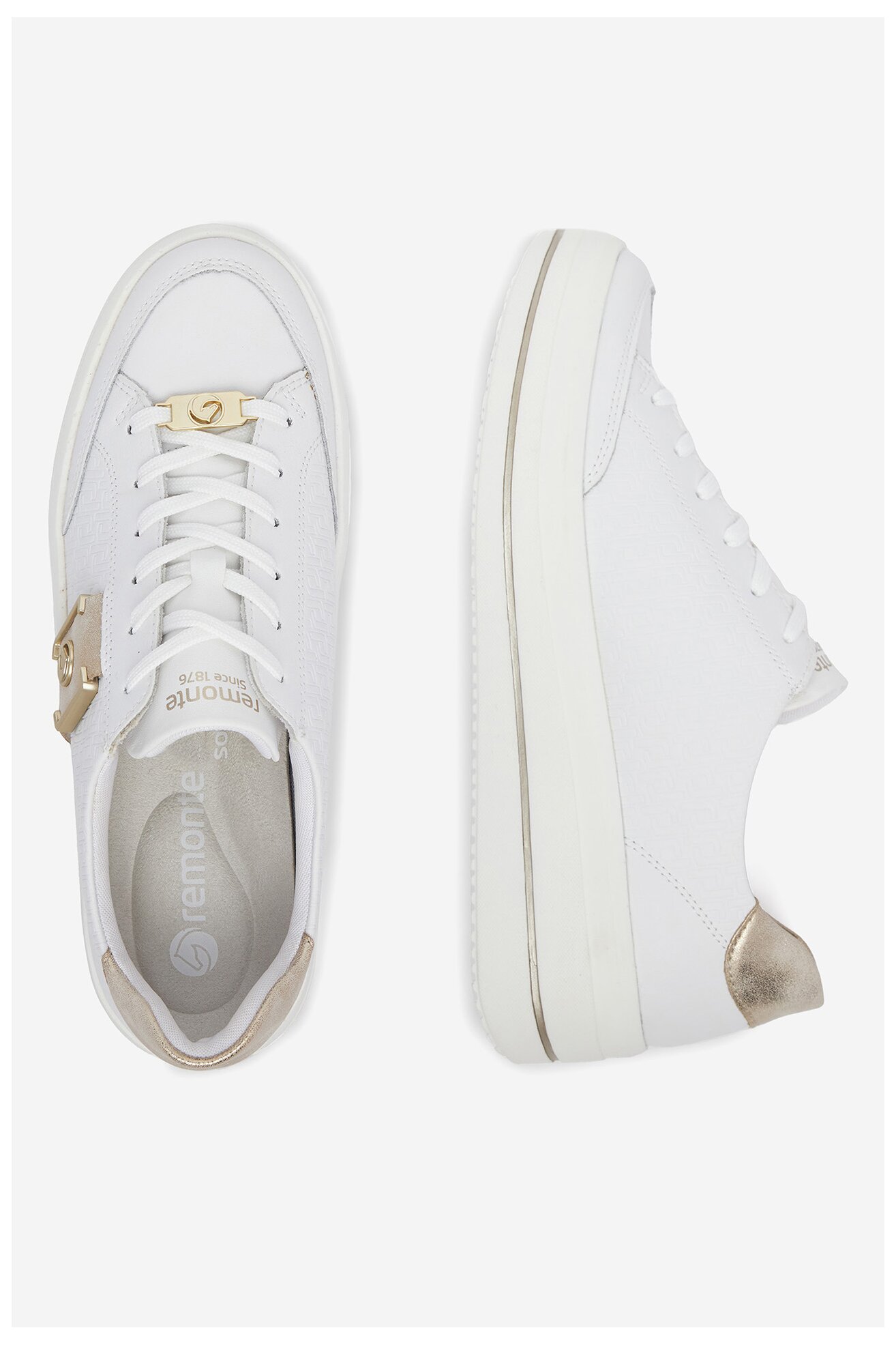 Sneakerși Remonte D1C07-80 ALB