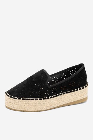Espadrile DeeZee WSS20459-01 CRNA