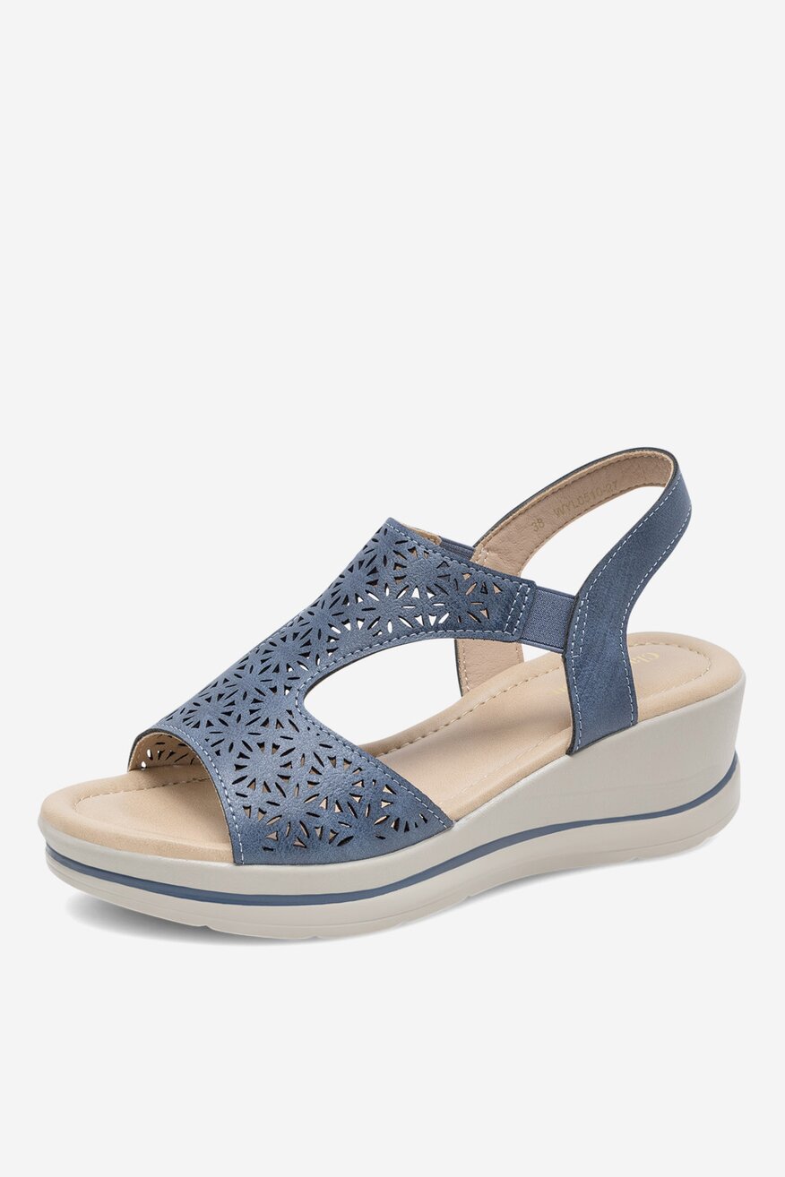 Sandály Clara Barson BLANKYTNĚ MODRÁ - 5905588600374