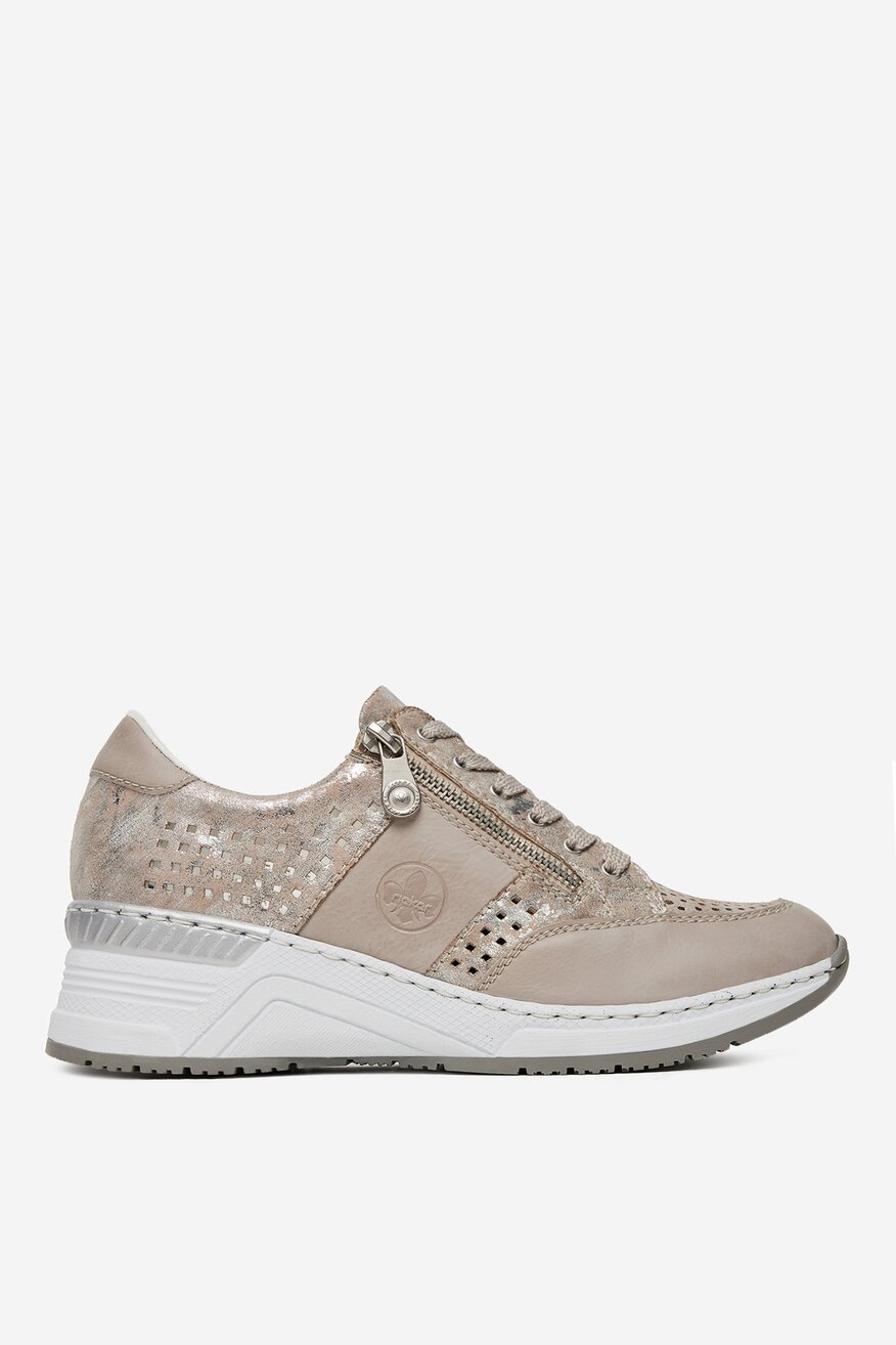 Rieker - Sneakersy na koturnie - 2230078387705