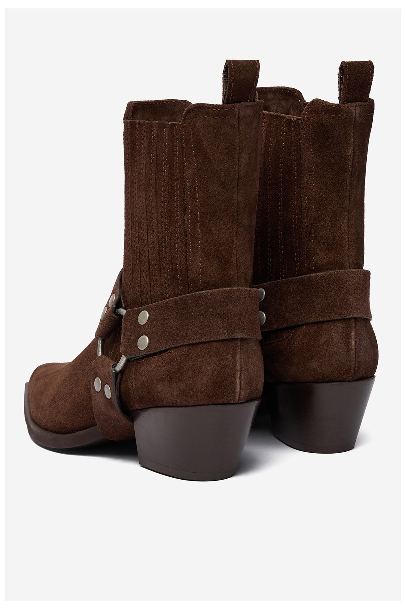 Bokacsizma Badura EO-CHLOE-25FW002 SÖTÉTBARNA