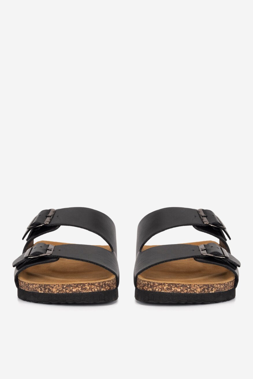 
                Lasocki - Klapki skórzane - 5905588676287