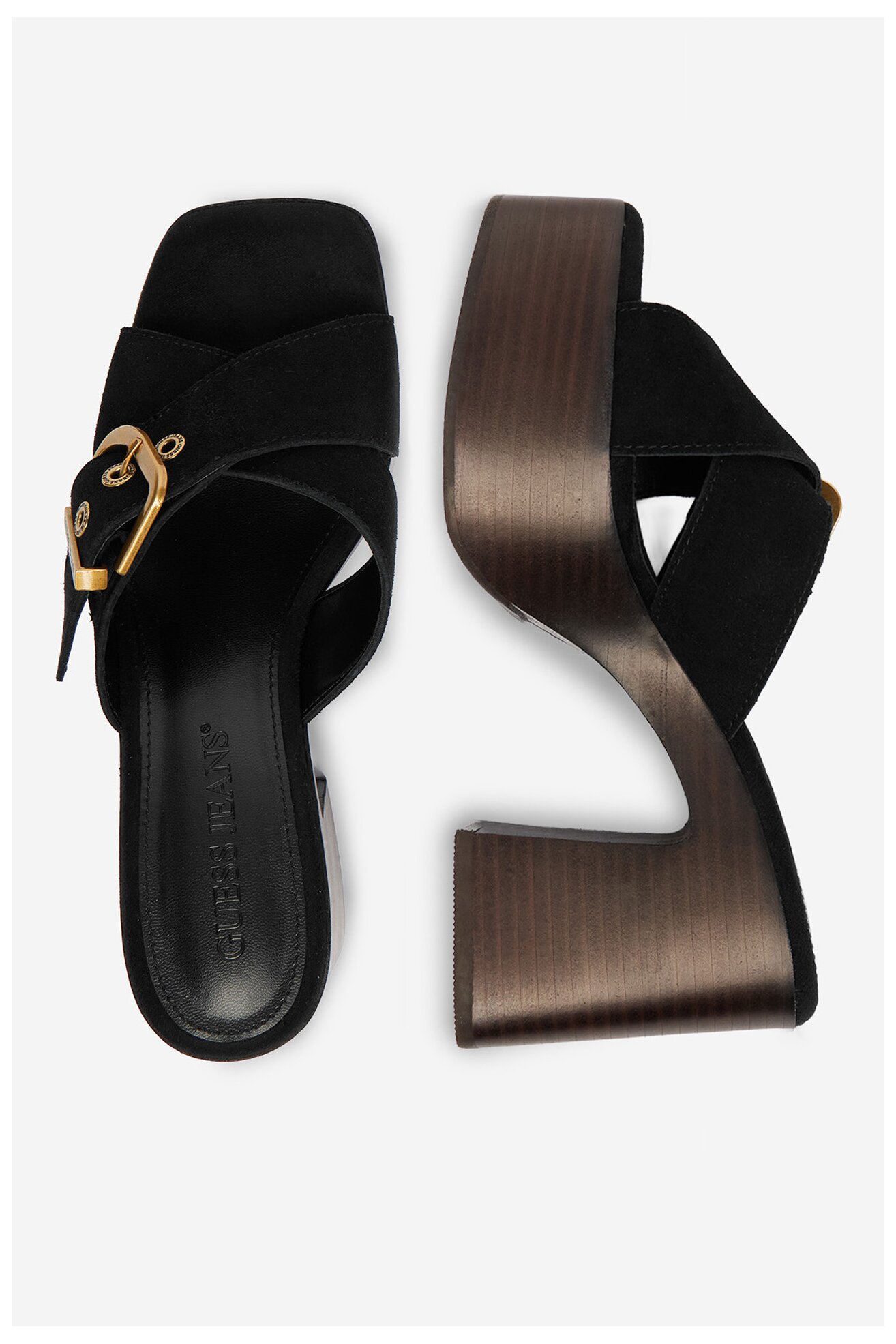 Klapki GUESS JEANS CEO-JD421-3 Czarny