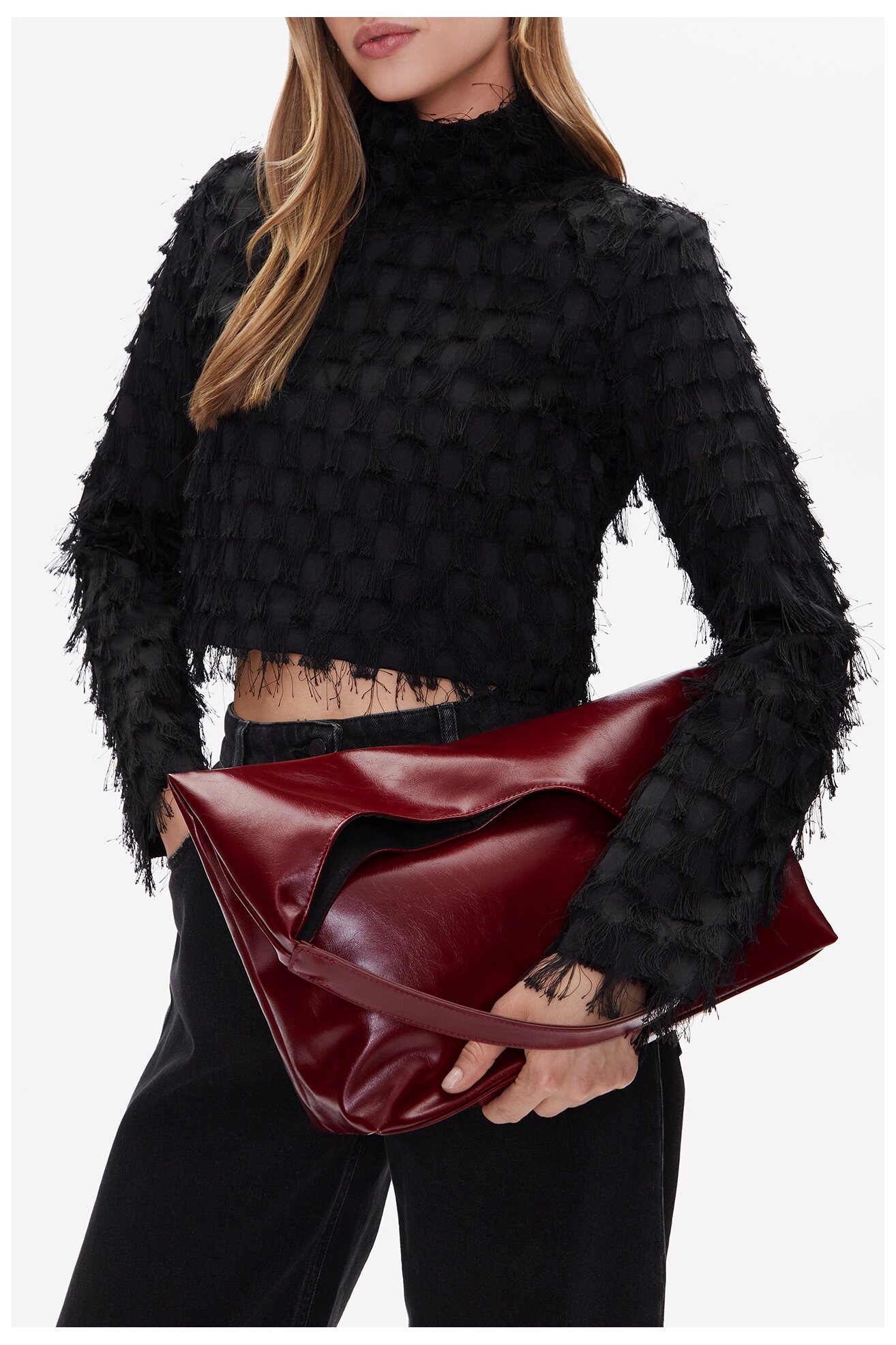 Сумка З Ремінцем DeeZee H241062 БОРДОВИЙ