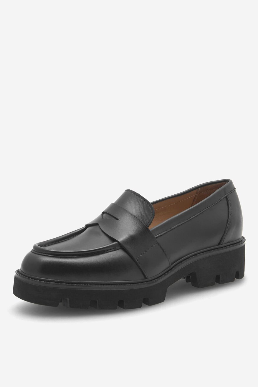 Badura - Loafersy skórzane - 5905588377924