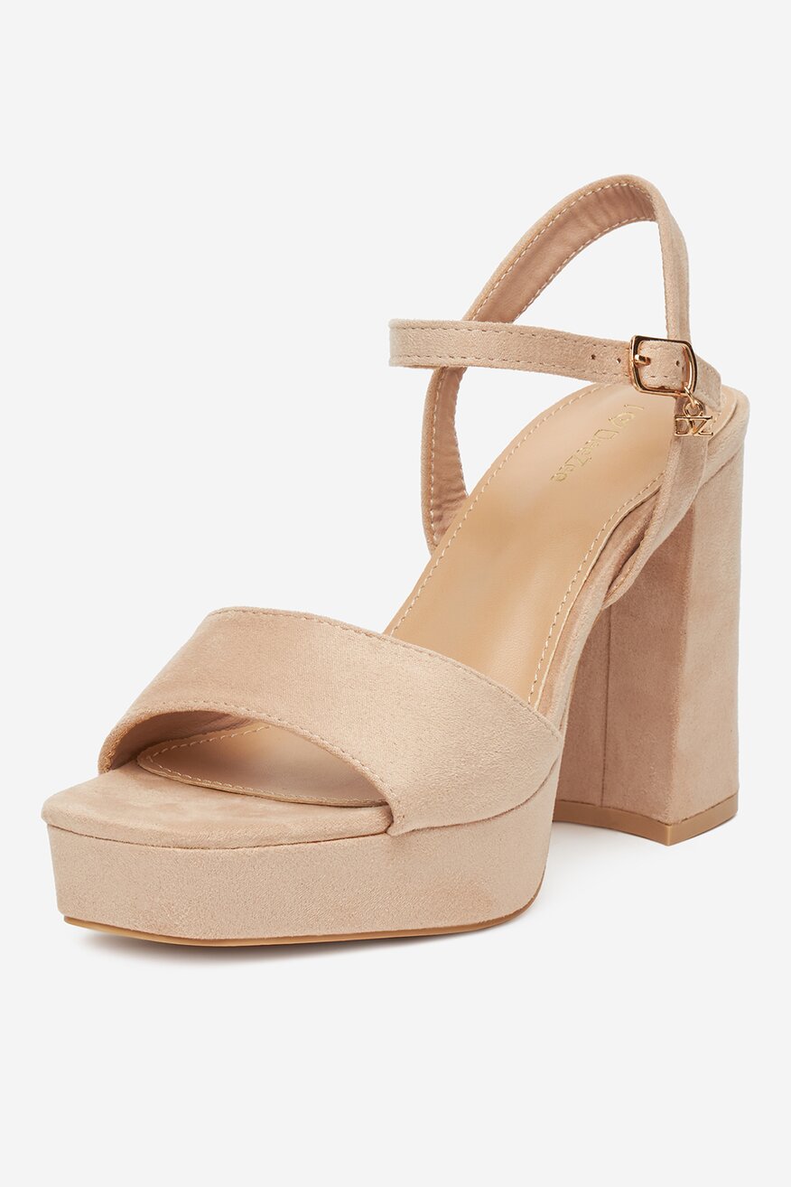 DeeZee - Sandały na słupku - 5906751084519