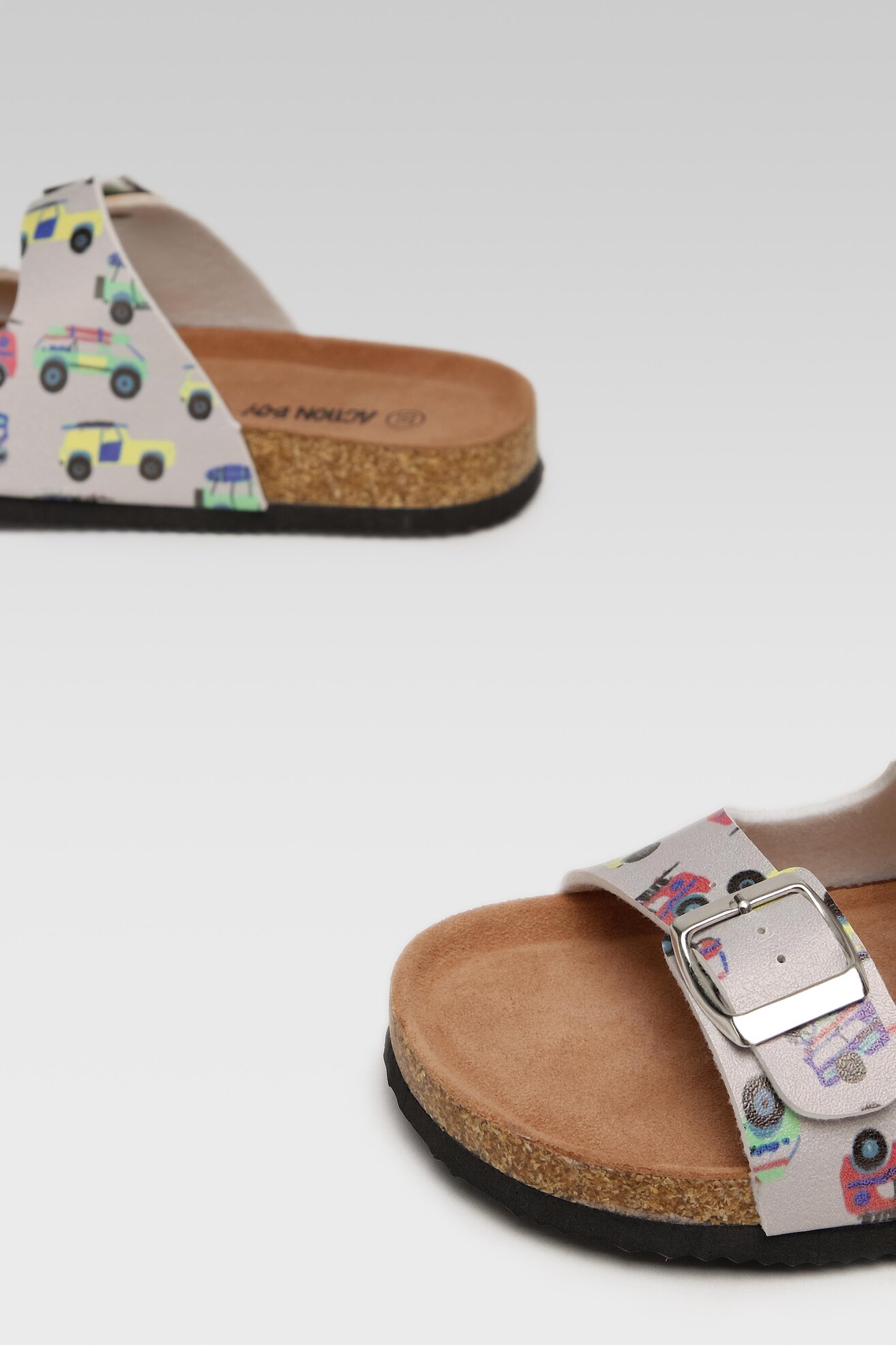 Klapki Action Boy AGK21136 Szary