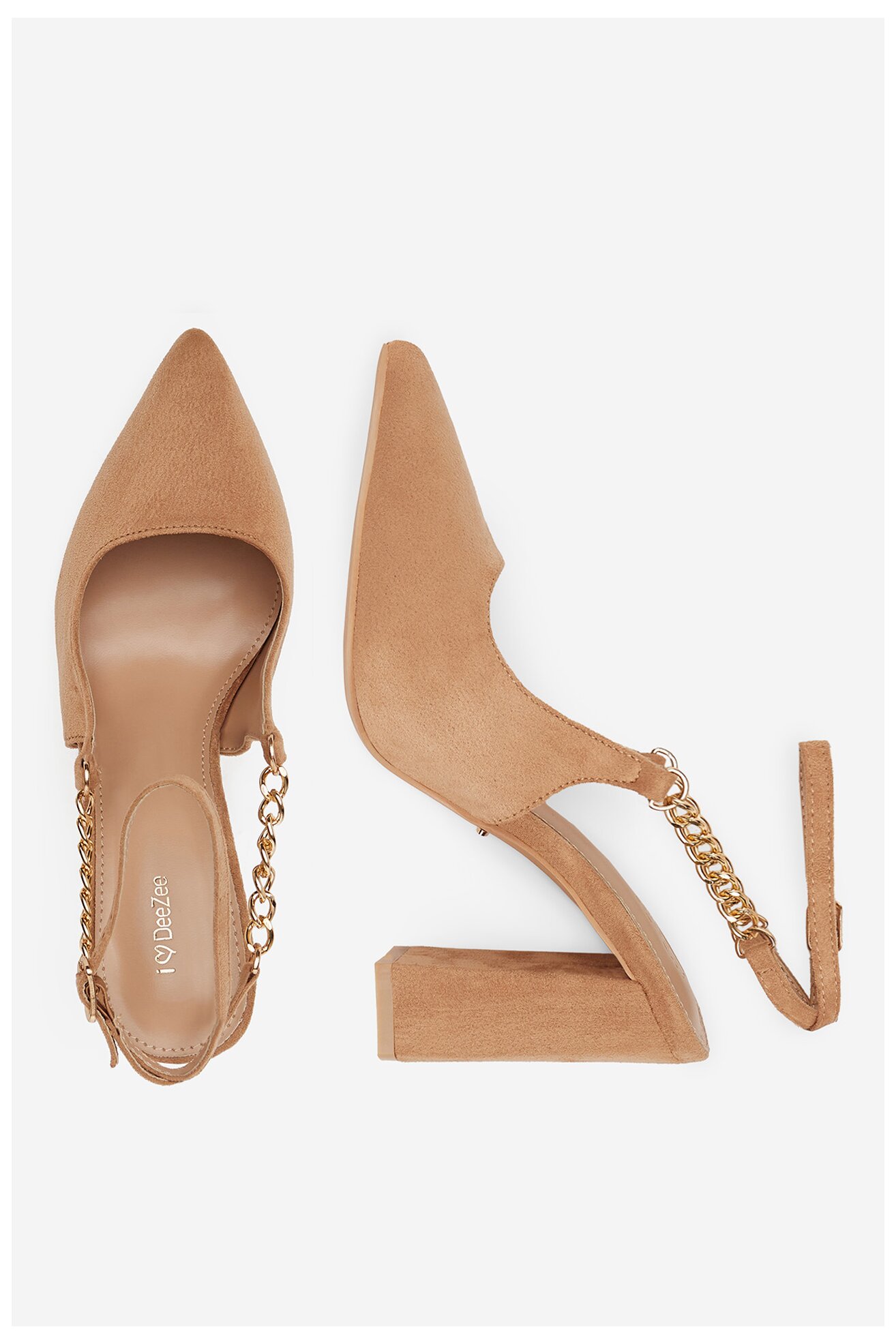 Туфлі-Човники DeeZee HT368-1 ВЕРБЛЮЖИЙ