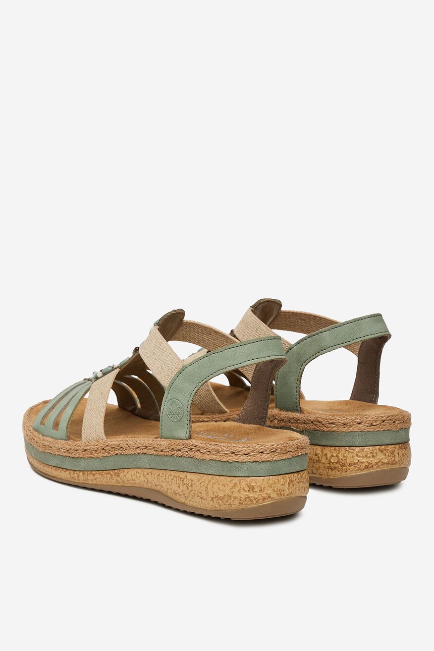 
                Сандали Rieker СВЕТЛОМАСЛИНЕН - 5906751835715