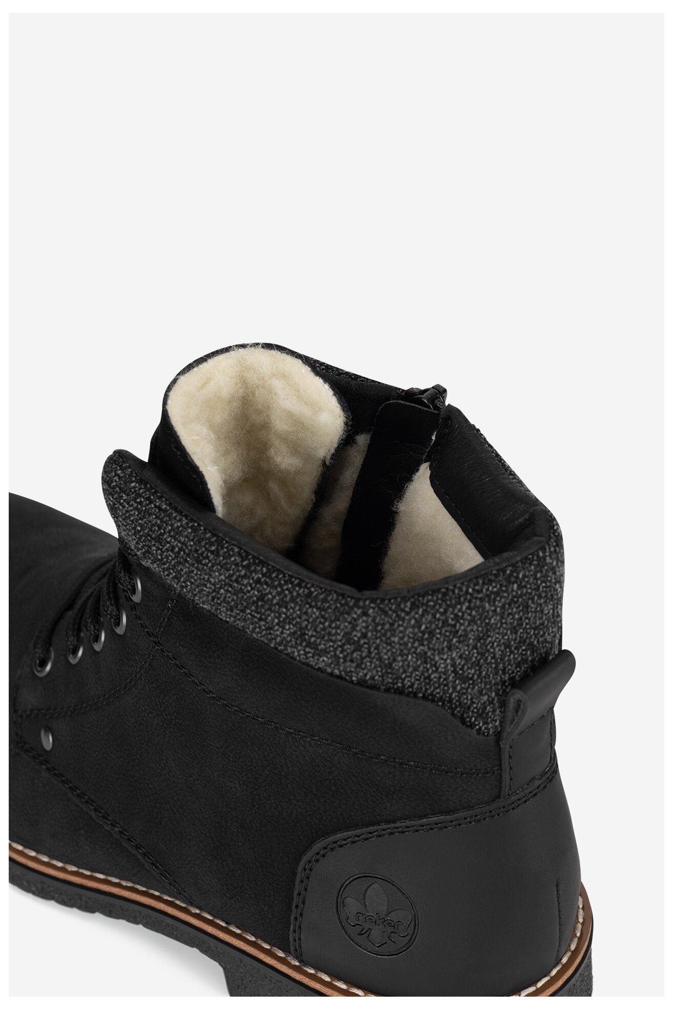 Bocanci Rieker 33640-01 NEGRU