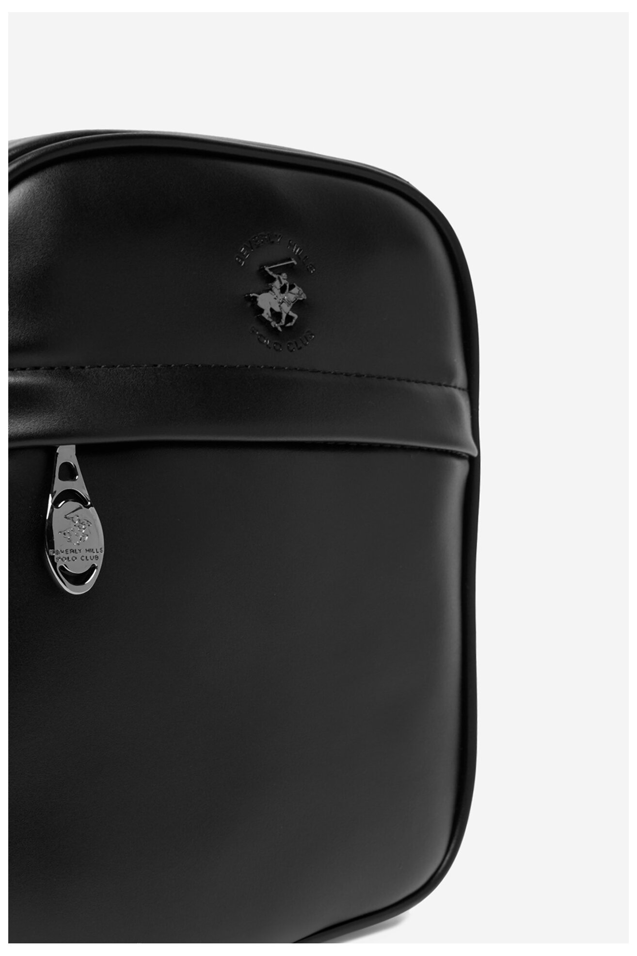 Torba męska Beverly Hills Polo Club CWBEO-BHPC-L-018-07 Czarny