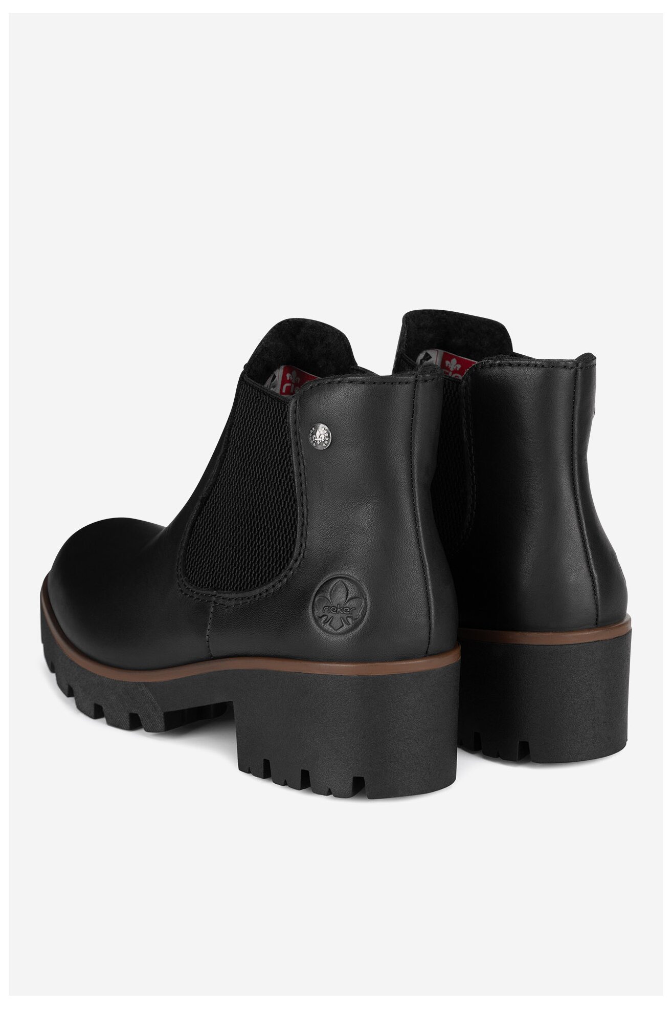 Ботильйони Rieker 79265-02 ЧОРНИЙ