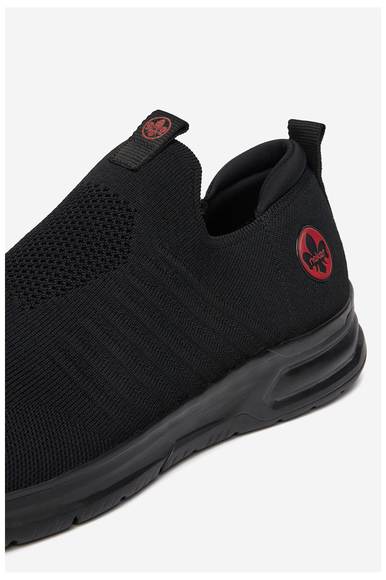 Półbuty Rieker B7365-00 Czarny