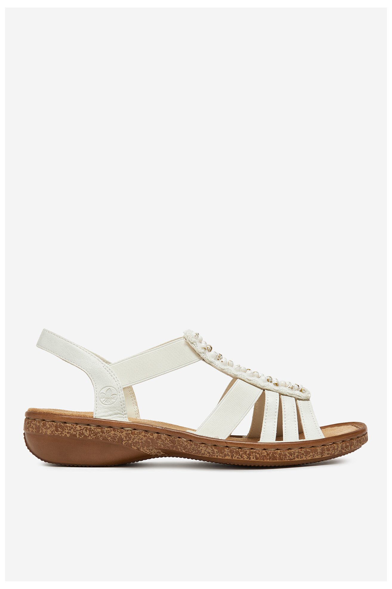 Sandały Rieker 62809-60 Biały