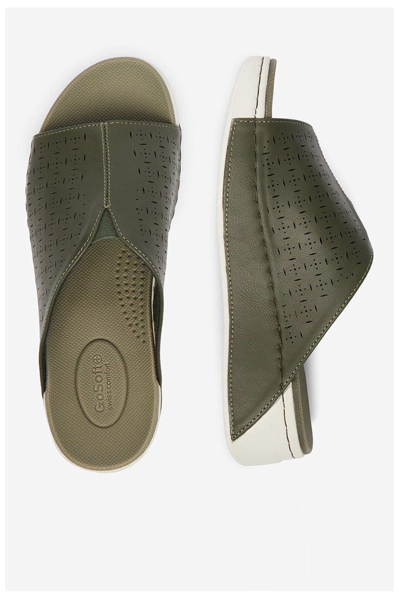 Klapki Go Soft CEO-R26SS02248 Zielony