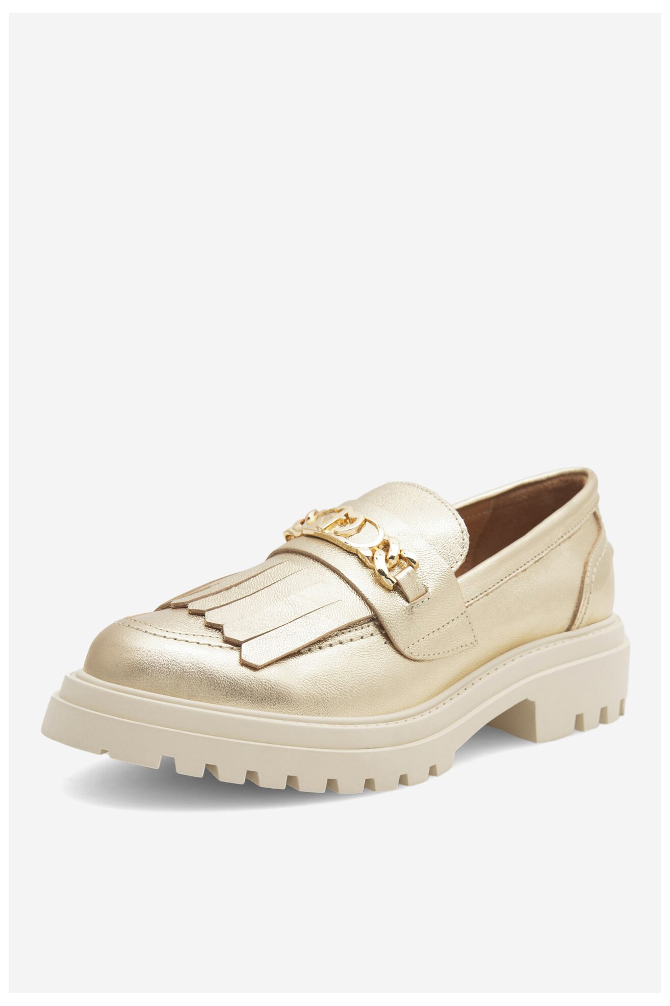 Мокасини EVA MINGE ANGE-1018 ЗОЛОТИЙ