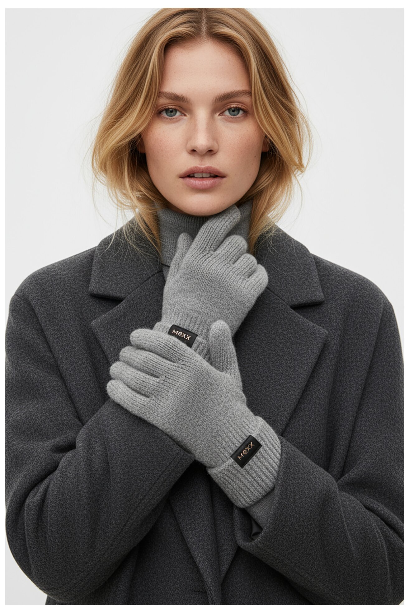 Рукавички Жіночі Mexx CEO-MEXX-W6-001-AW25 СІРИЙ