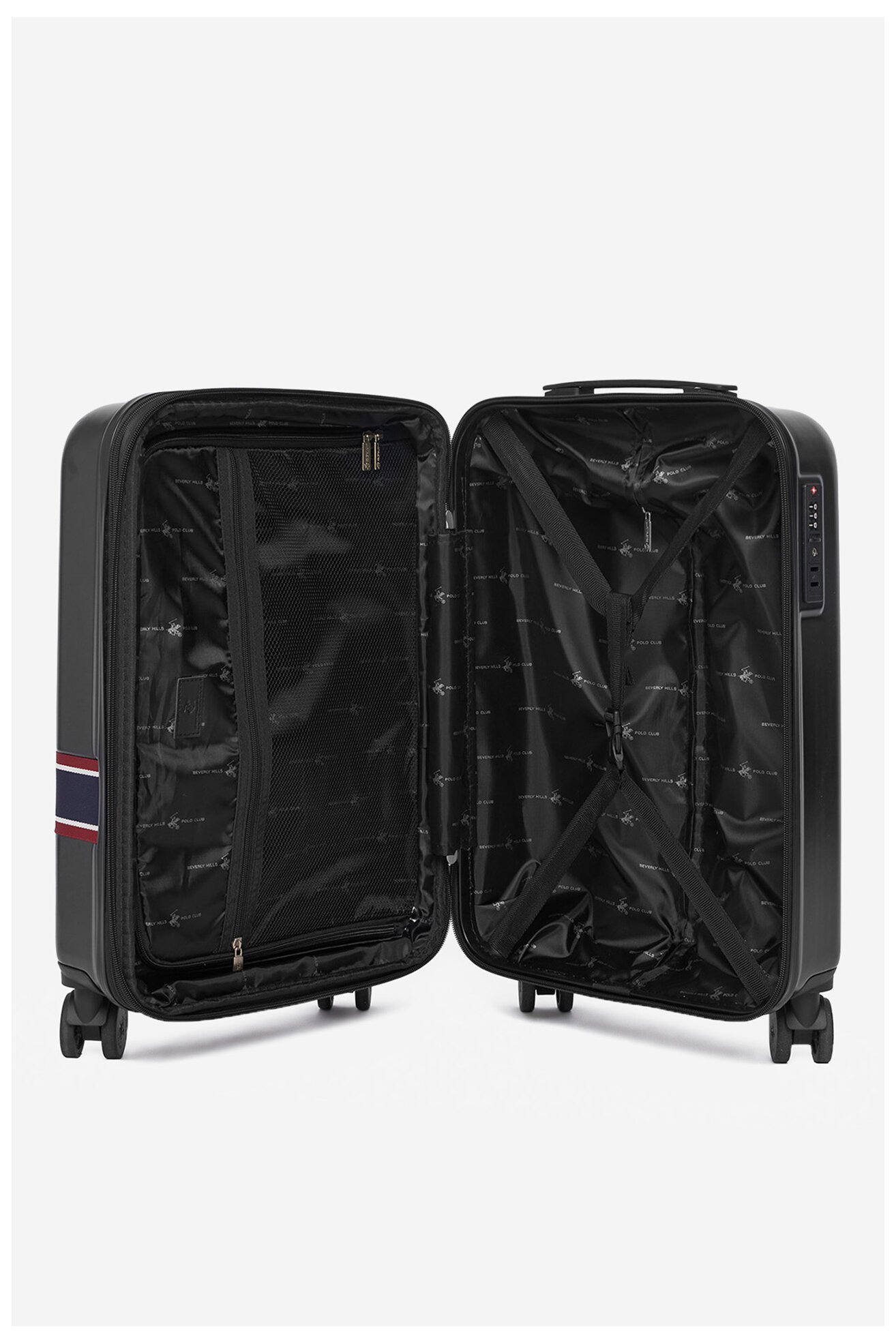 Bőrönd Beverly Hills Polo Club CEO-BHPC-S-005-08-BLACK FEKETE