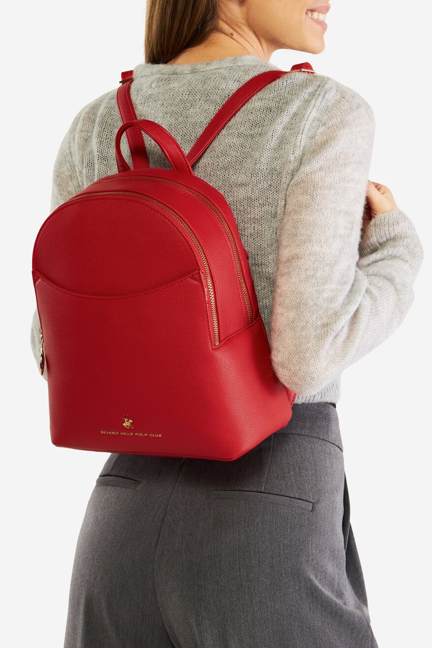 
                Rucsac Beverly Hills Polo Club ROŞU - 5903419784828