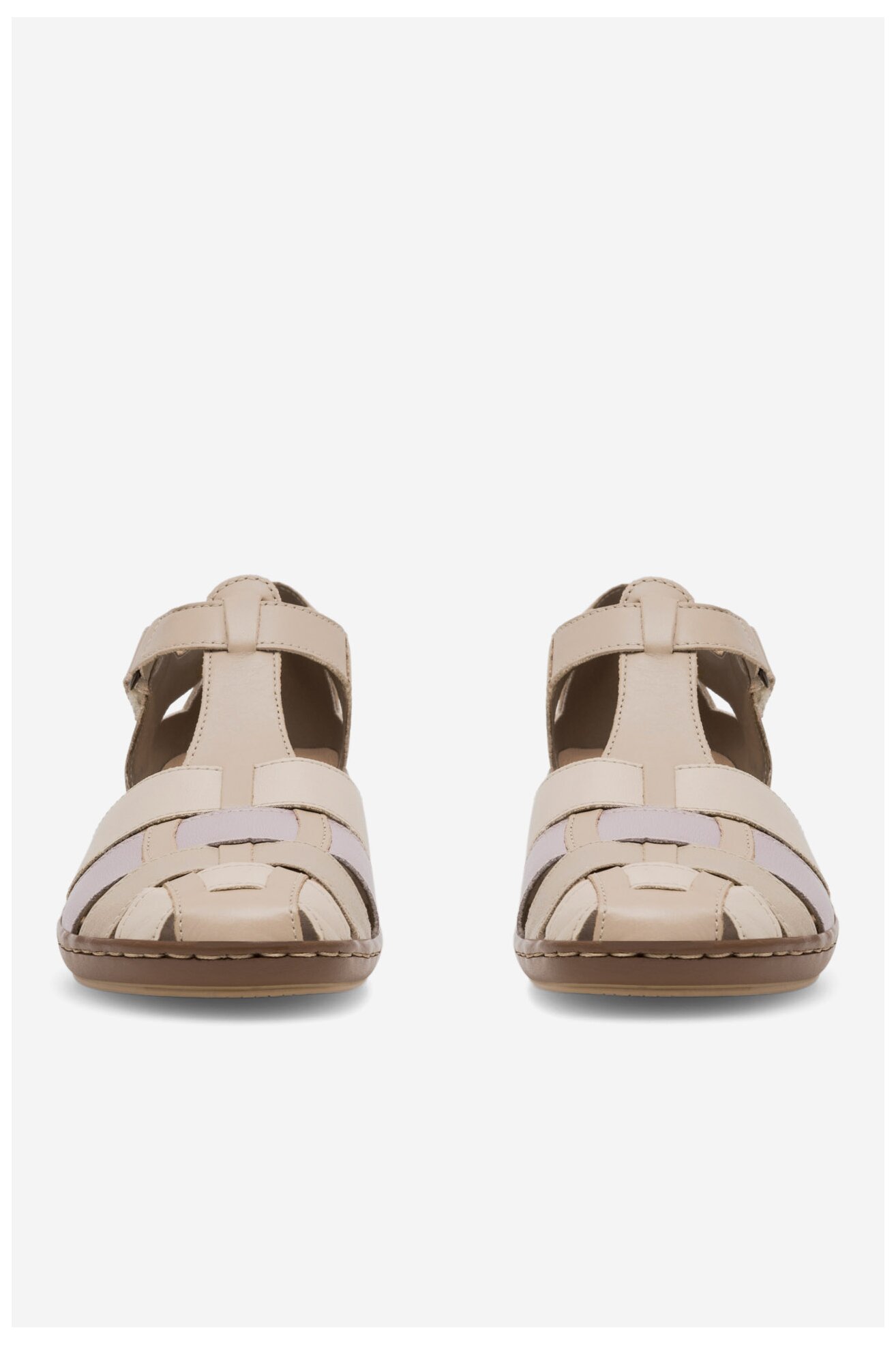 Sandały Rieker 45869-60 Beżowy