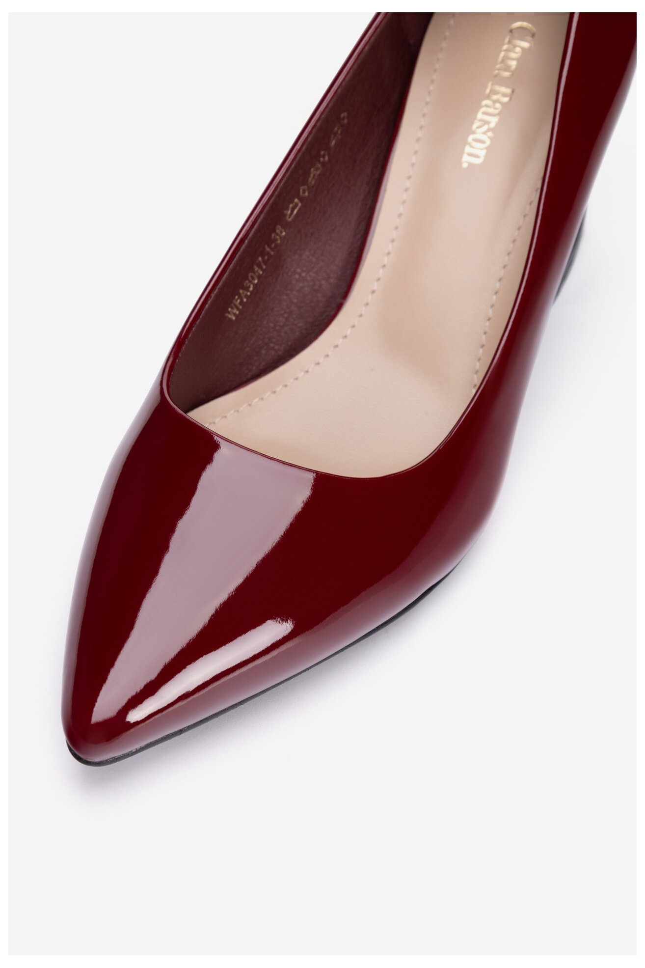 Туфлі-Човники Clara Barson WFA3047-1 БОРДОВИЙ