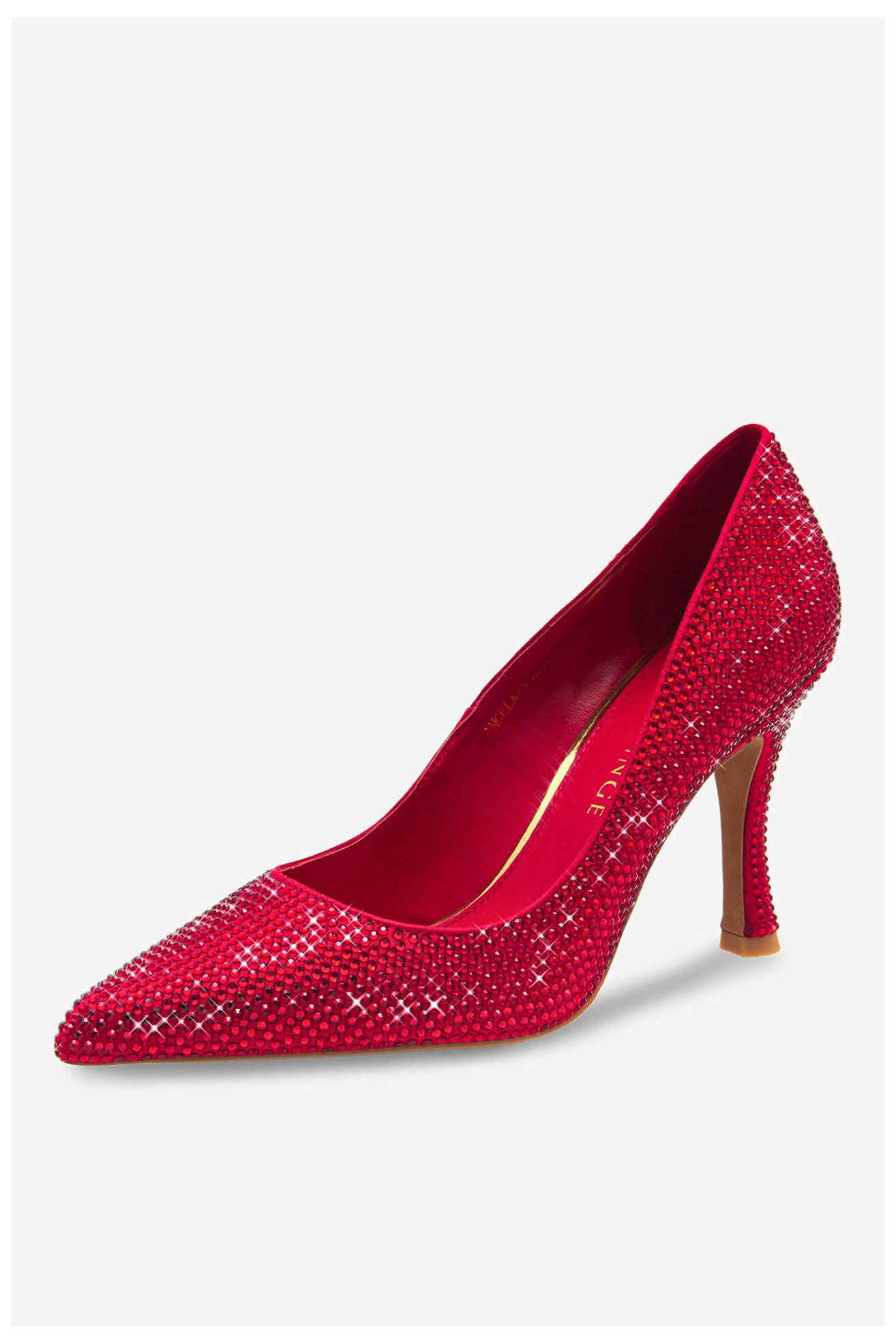 Pantofi cu toc EVA MINGE ANGELA-V1518-03 ROŞU