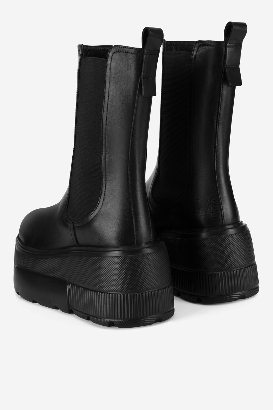 Badura - Botki skórzane - 5905588822103