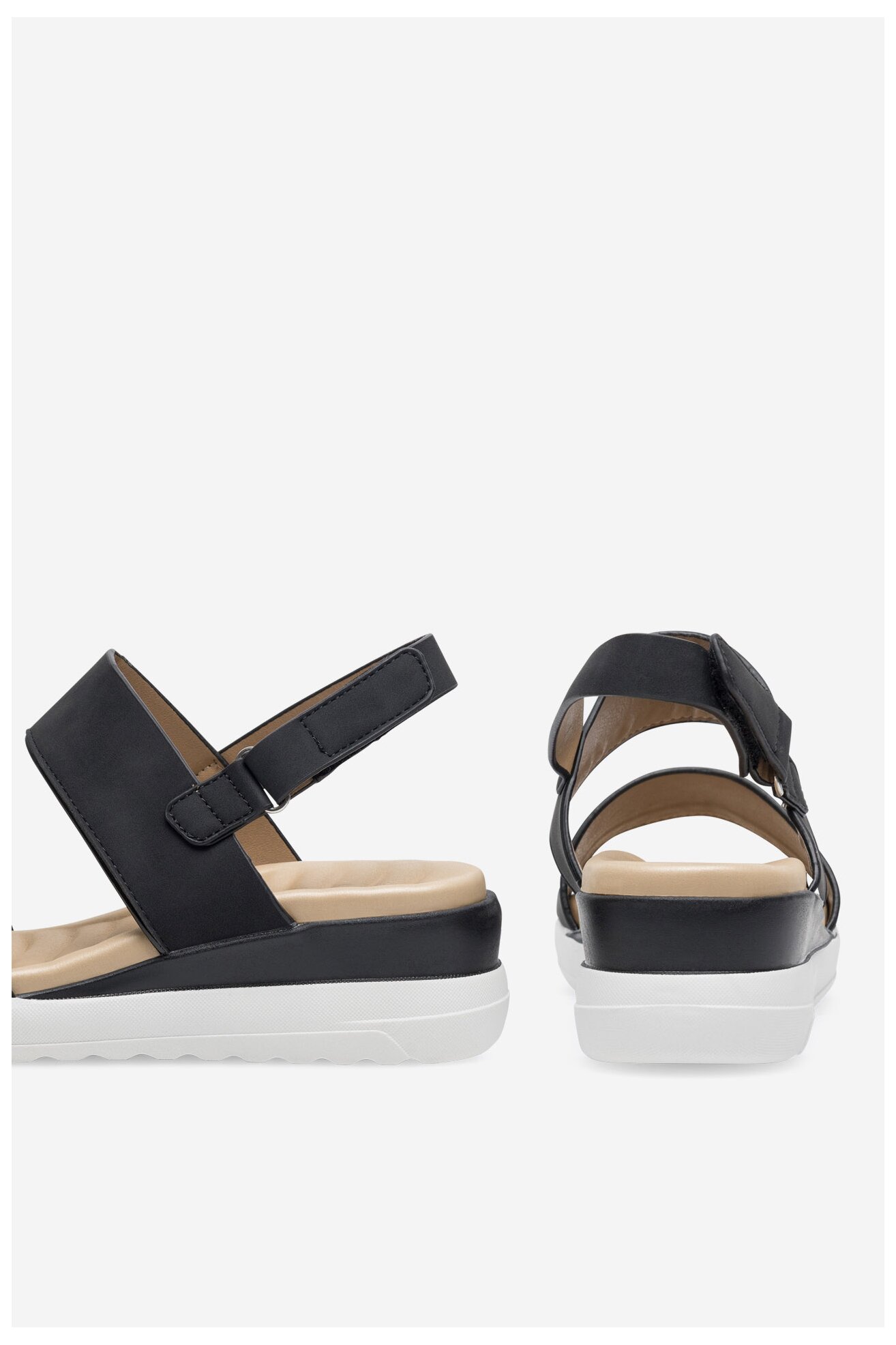 Sandały Clara Barson WYL05010-10 Czarny