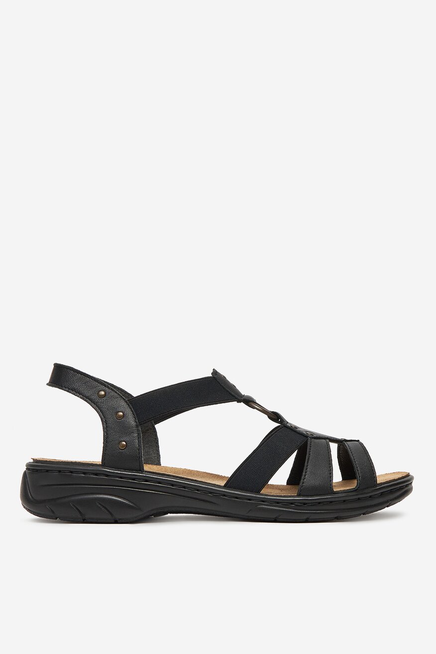 
                Rieker - Sandały skórzane - 2230078385763