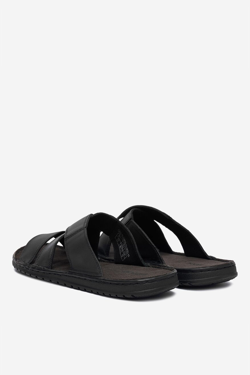 
                Lasocki - Klapki skórzane - 5906751718834