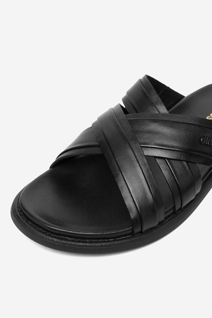 
                Gino Rossi - Klapki skórzane - 5907964024019