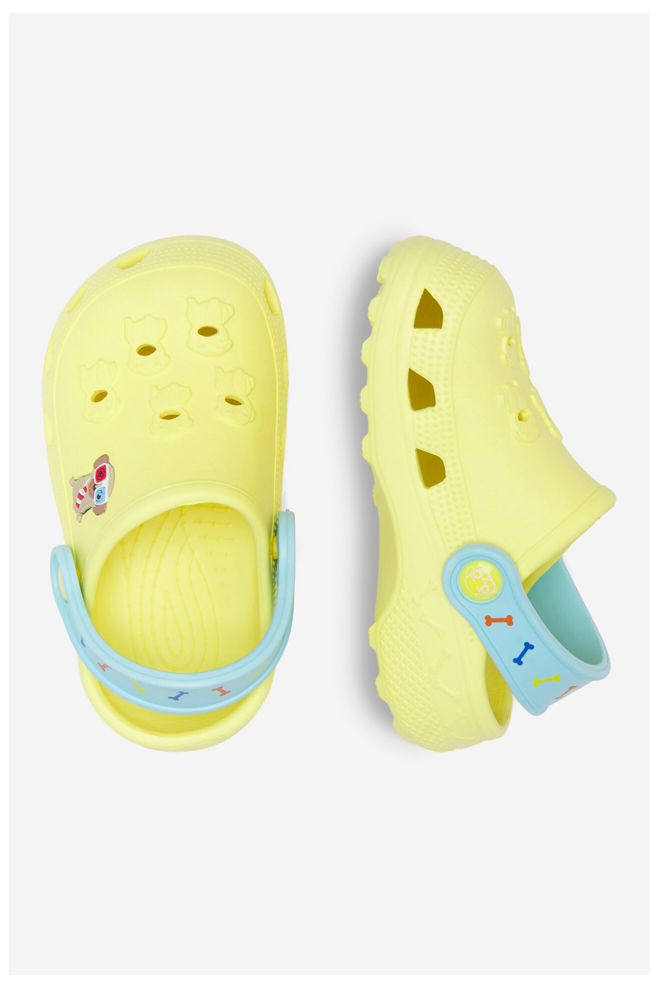 Klapki basenowe Nelli Blu CA23116 Żółty