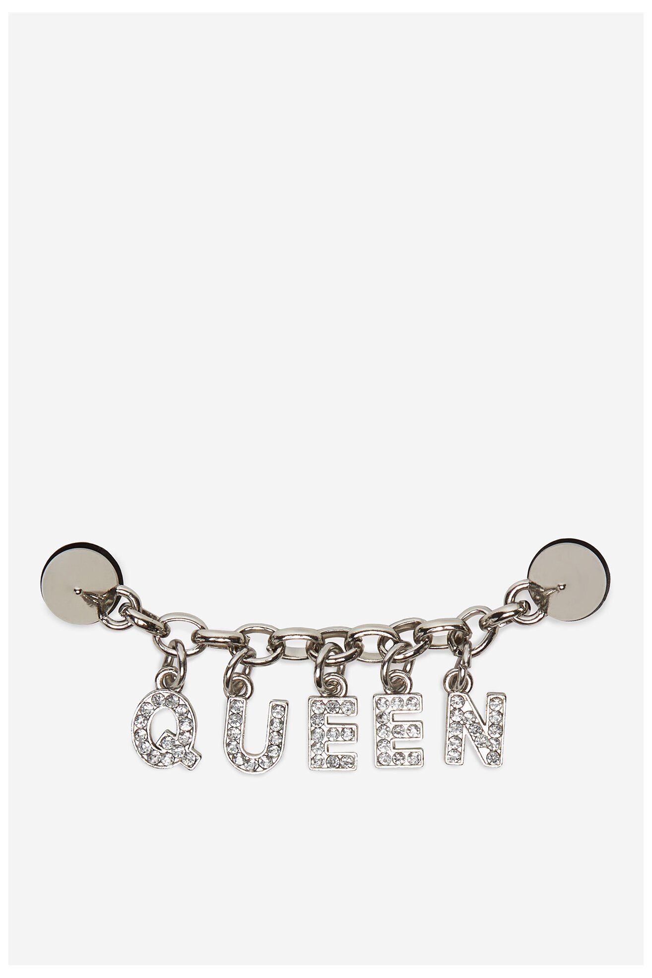 Dekoracija za cipele Crocs QUEEN CHAIN 10011704 SREBRNA