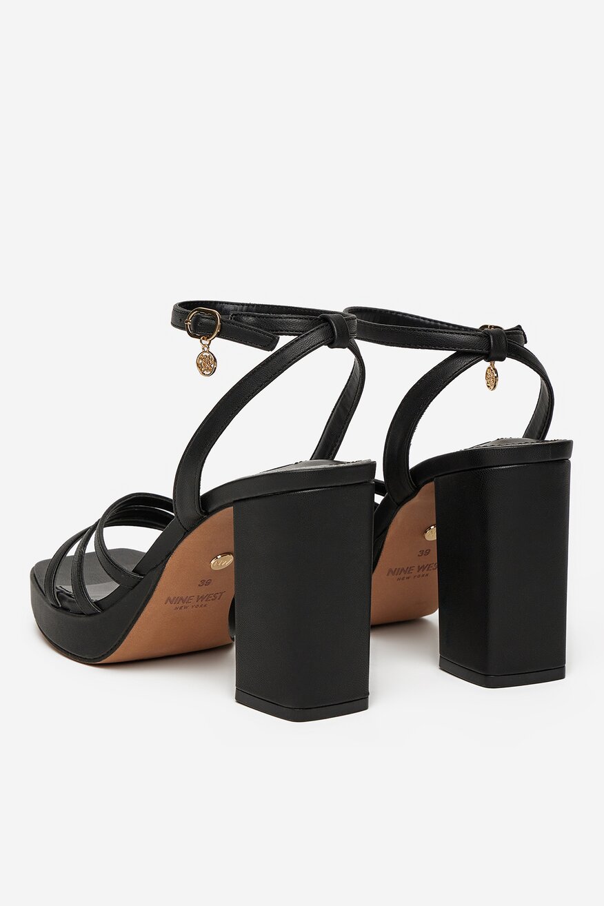 Sandály NINE WEST ČERNÁ - 5906751132678