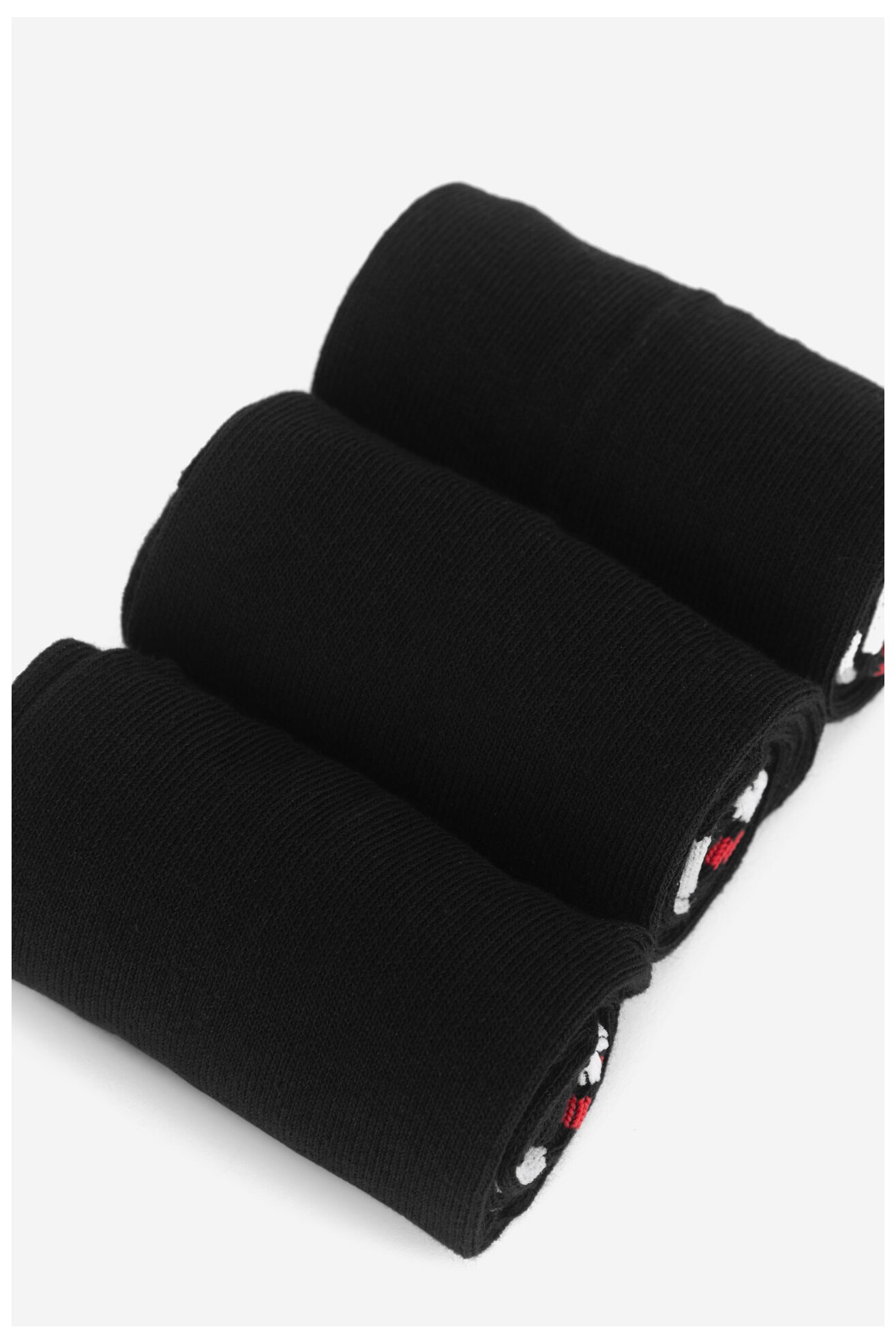 Zokni Fila F9398-AW24 (3-PACK) FEKETE