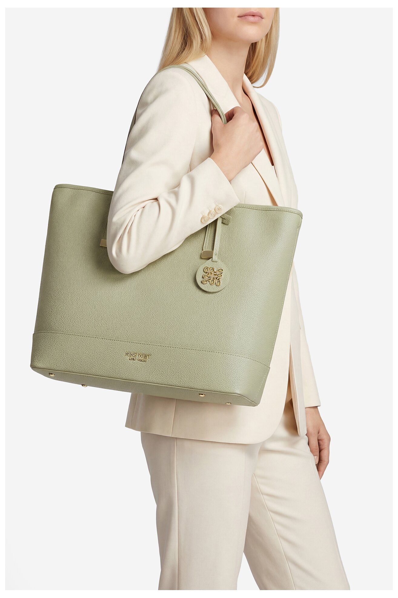 Дамска чанта NINE WEST EO-DELANCEY DAY-KY254 ЗЕЛЕН