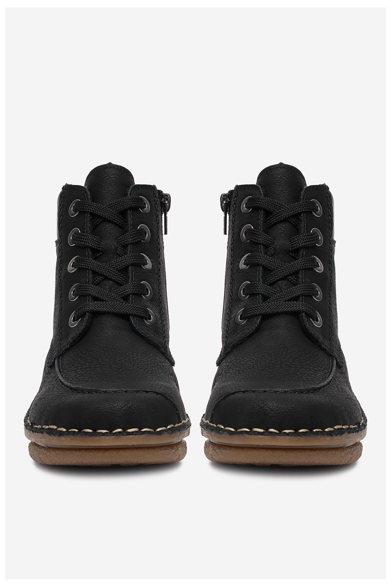 Csizma Rieker 73303-00 FEKETE