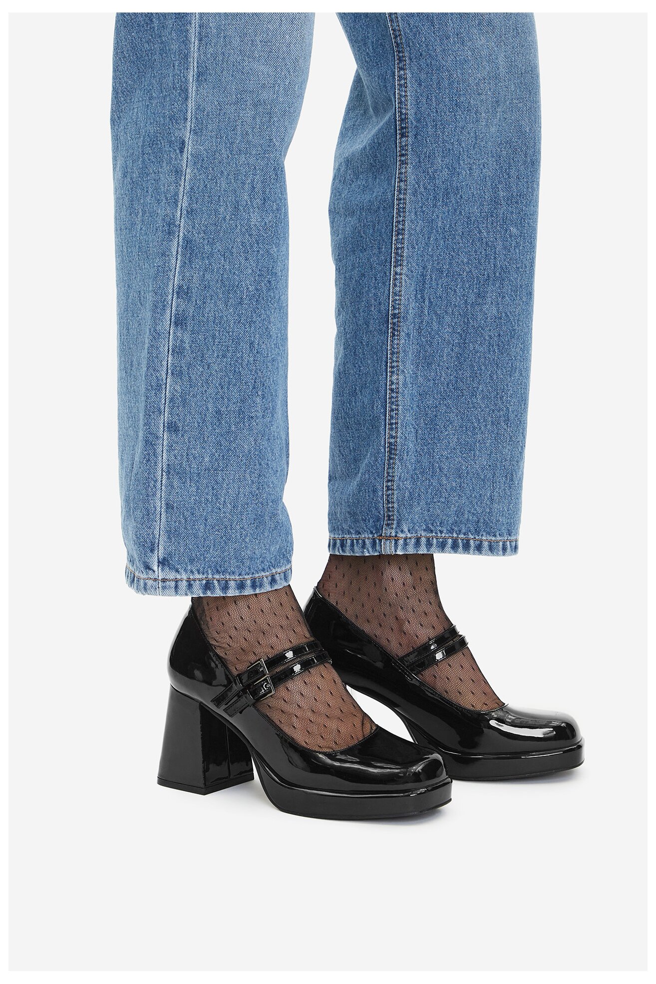 Pantofi cu toc Jenny CEO-JY230928 NEGRU