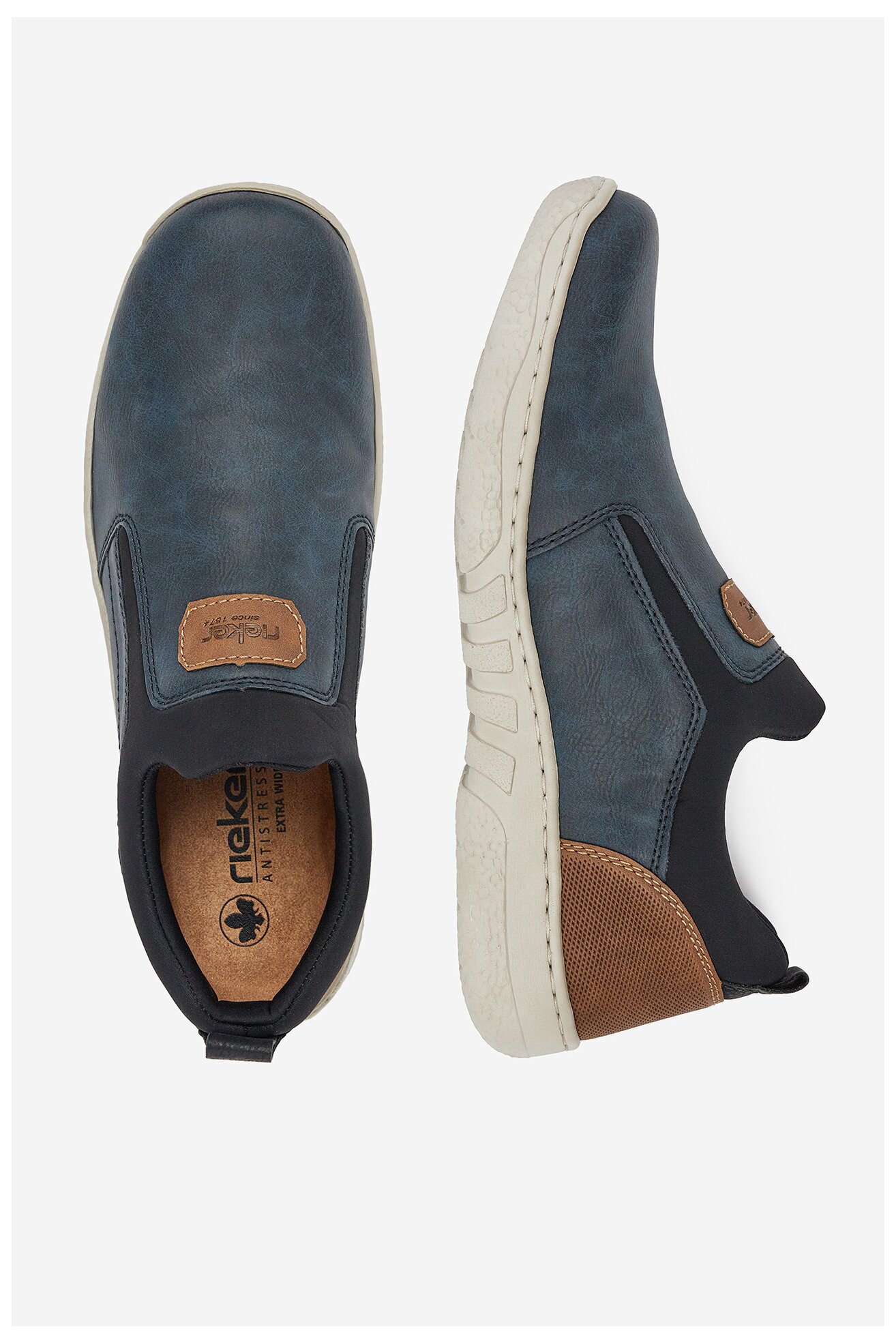 Pantofi casual Rieker 03555-14 BLEUMARIN ÎNCHIS